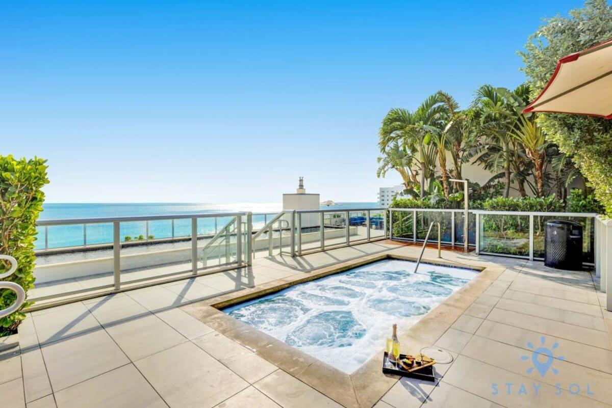 Amazing Pool - Balcony - Up To 6 - Near Beach Hollywood Exterior foto