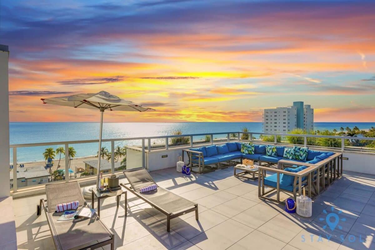 Amazing Pool - Balcony - Up To 6 - Near Beach Hollywood Exterior foto