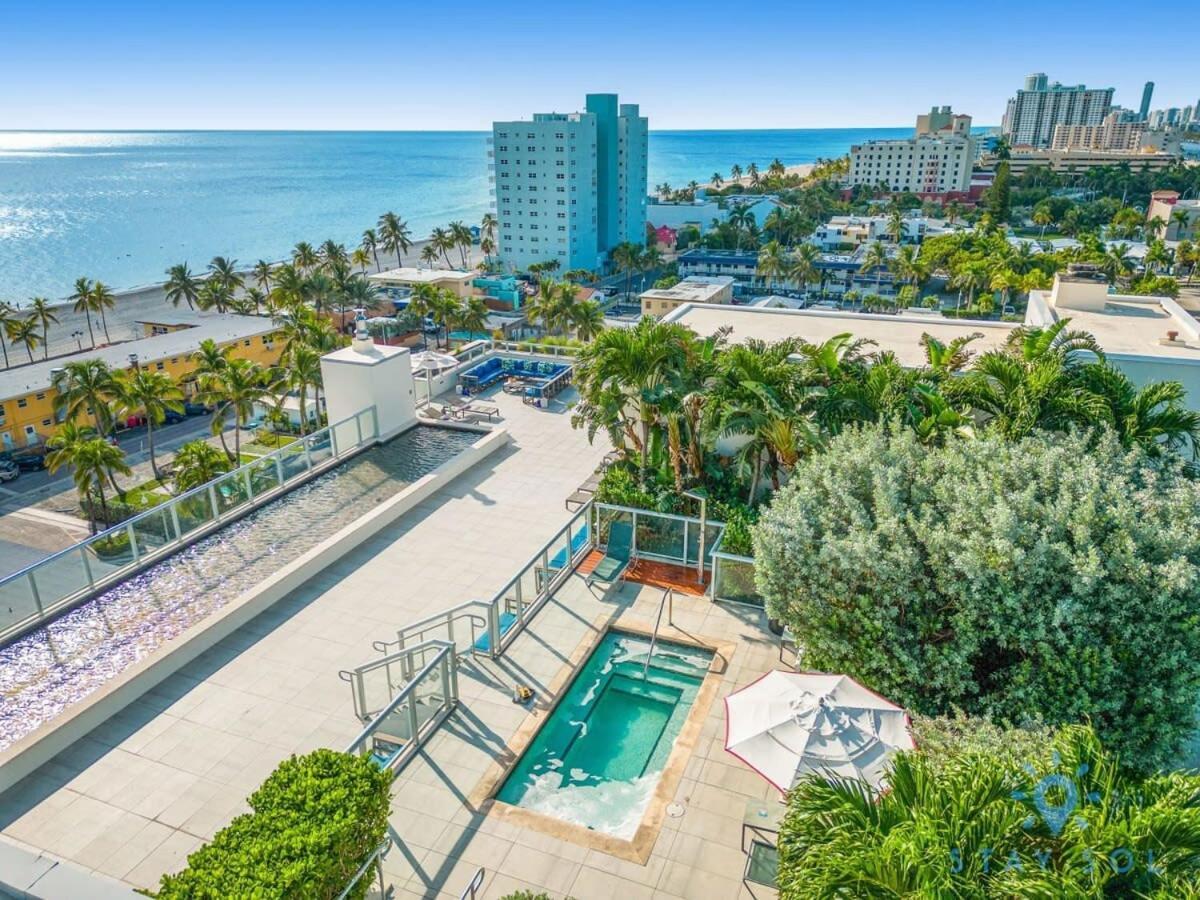 Amazing Pool - Balcony - Up To 6 - Near Beach Hollywood Exterior foto